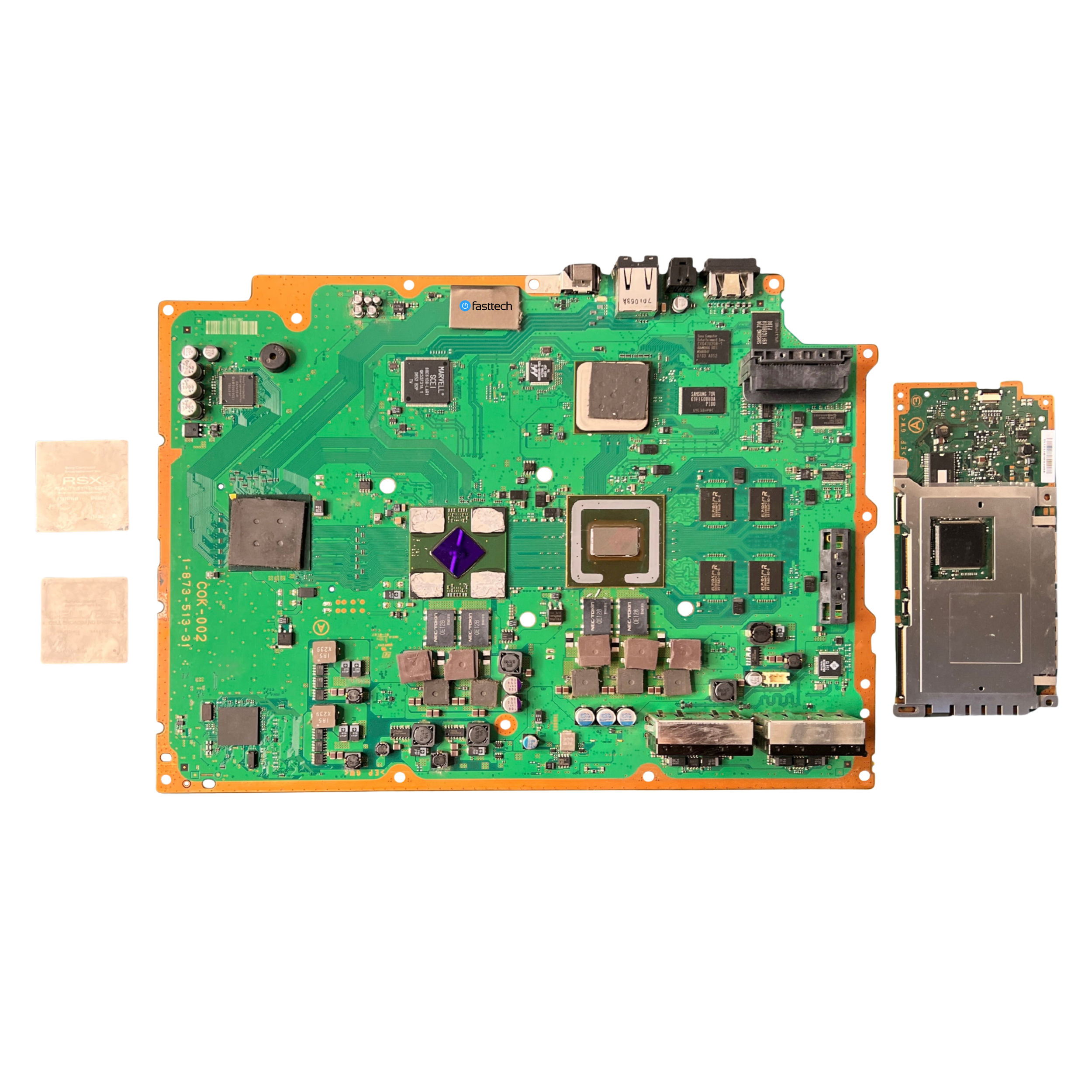 PlayStation 3 Super Slim REX-001 Motherboard & Paired Optical